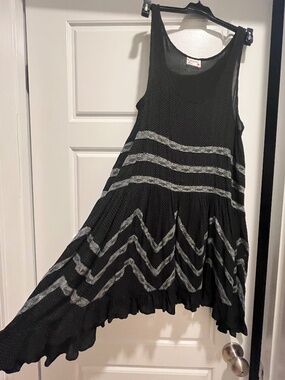 Intimately Free People Voile & Lace Tunic